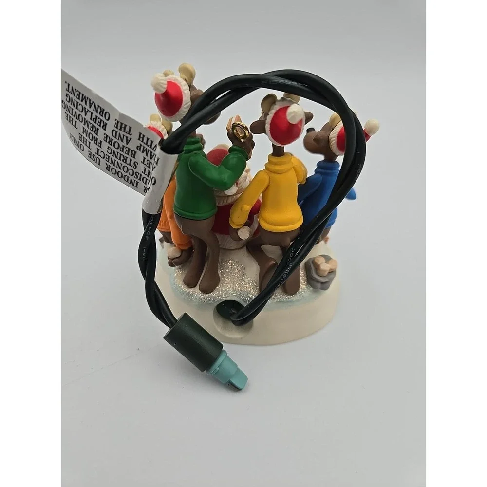 Vtg 2003 Hallmark Keepsake Ornament Kris And The Kringles Flickering Magic Light